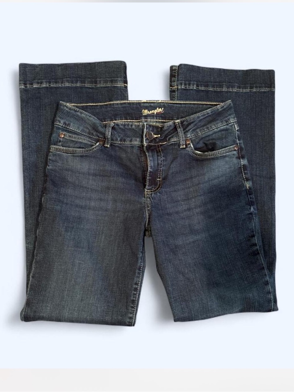 Wrangler Women's Dark Wash Boot Cut Jeans